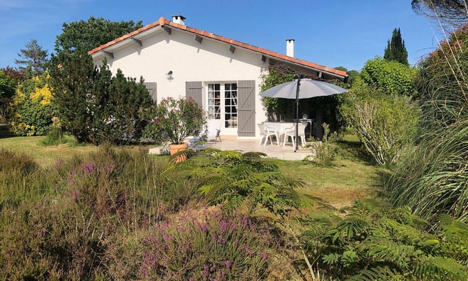 Saint-Julien-en-Born Casa | Detached vacation home " Landaise " with large garden 4 km from Contis