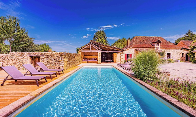 Cendrieux Villa | Dezie Manor Cottage and Gardens near Sarlat la Caneda