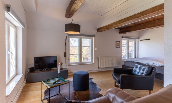 Toenning Apartamento | Die Kleine Dachstuv-fewo ist der Perfekte Ort für Ihren Urlaub an der Nordsee!