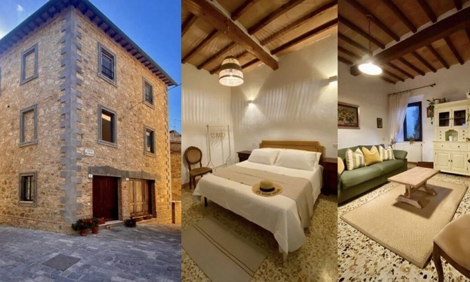 San Quirico d'Orcia Apartamento | Dimora del Poggio - cozy Tuscan apartment