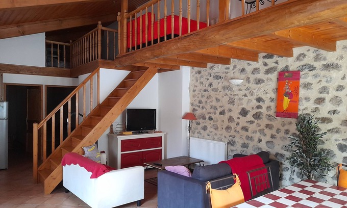 Barnave Casa | Diois house with terrace, large room with heated SPA, air conditioning