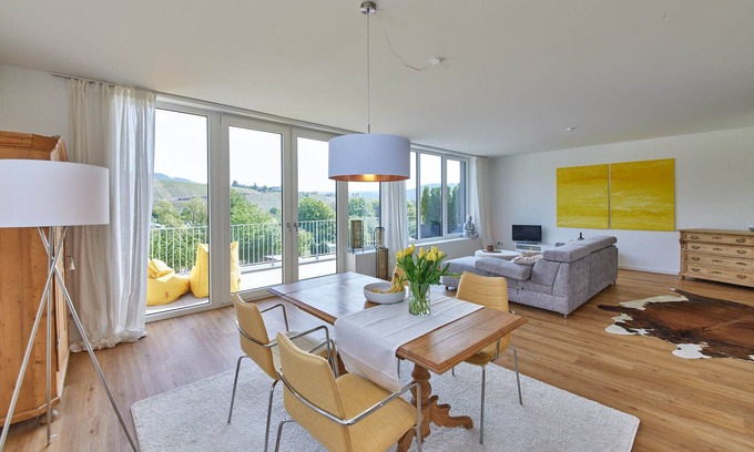 Kindel Apartamento | *Direct Moselle view*95sqm penthouse*New building*Quiet*Terraces*
