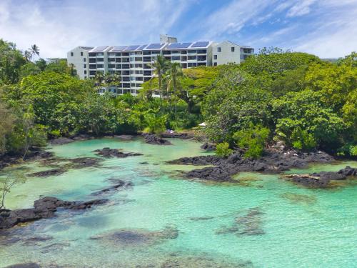 Hilo Apartamento | Direct Oceanfront Mauna Loa Shores Honu Elua #508 next to Carlsmith Beach park, Hilo HI