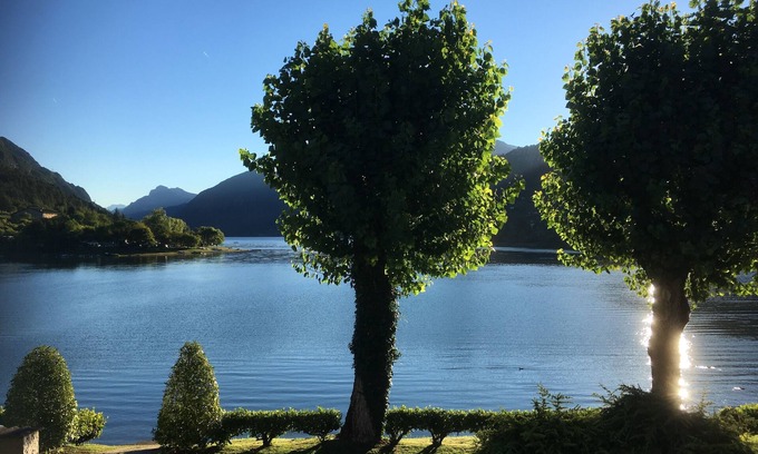 Idro Apartamento | DIRECTAMENTE EN LA PLAYA / LAGO, apartamento para 4 personas, piscina y jardín, Villa Soghetta tipo S3