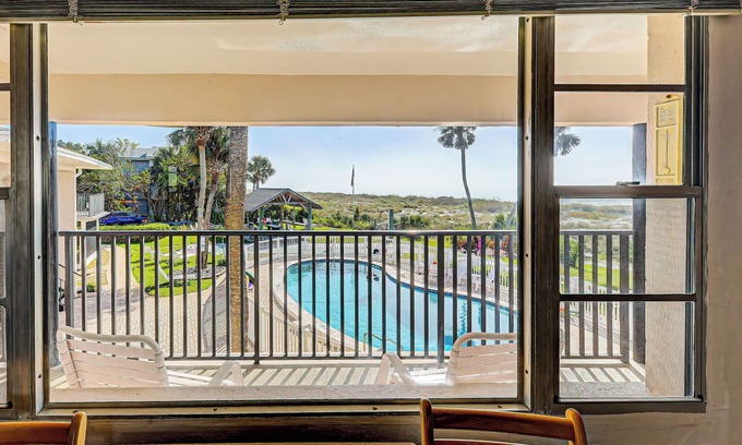 Golden Beach Condominio | Directly on the Gulf - Unit 14 - 1 Bedroom - Second Floor - Sleeps up to 5