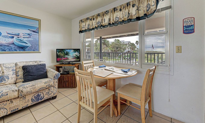 Golden Beach Condominio | Directly on the Gulf - Unit 12 - 1 Bedroom - Second Floor - Sleeps up to 5