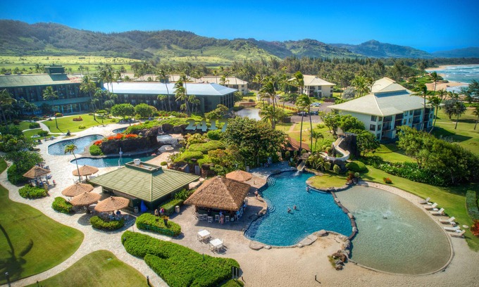 Hanamaulu Hotel | ~ 4 estrellas Lihue Oceanfront Resort, vino gratis + Chocs + Snacks ~