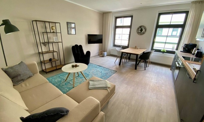 Eisenach Apartamento | zwei-Apartamento-Vista a la Ciudad-Baño Privado
