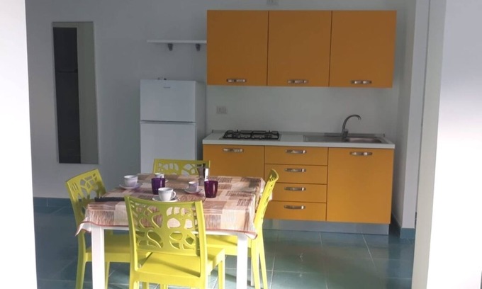 Marina di Pisciotta Apartamento | Discover Cilento - Pomegranate - Two-room apartment in Pisciotta with sea view