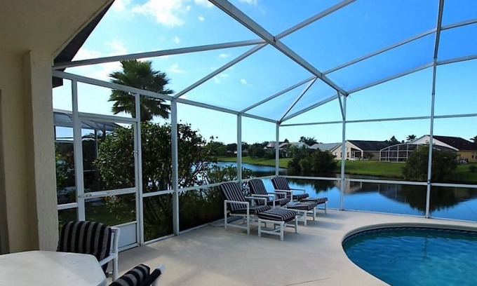 Lakeside Estates Villa | Disney Orlando Lake 4 Cama piscina Villa de lujo