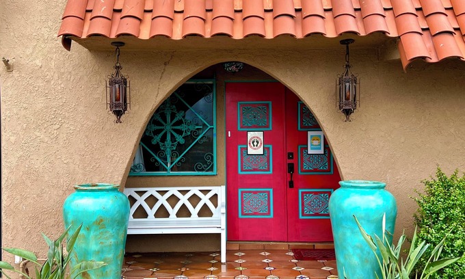 Hermosa Village Casa | Disney's "Casa de Encanto" - Short Walk to Disney with Central A/C, Pool & Spa!