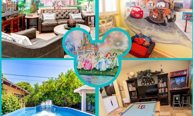 Hermosa Village Casa | Disneyland Walking Distance Home or 2 min Drive.