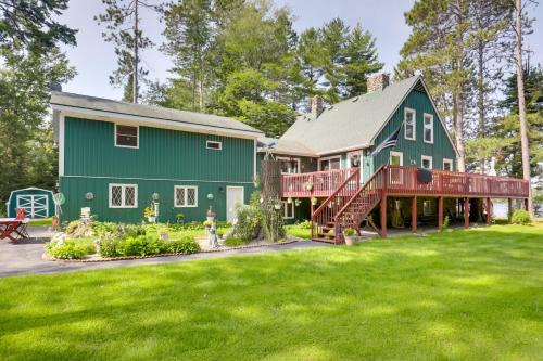 Conover Casa | Dock and Views Lakefront Family Home in Conover!