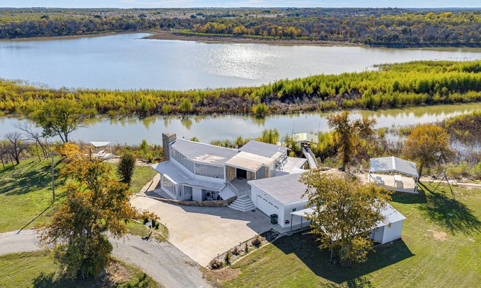 Runaway Bay Casa | Dock & Fire Pit: Riverfront Runaway Bay Retreat