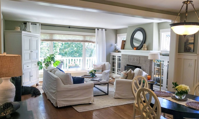 Phinney Ridge Casa | Dog-friendly city escape with private patio, grill, firepit, fireplace, & W/D