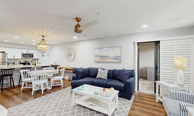 Palmetto Dunes Condominio | Dog-Friendly Condo with pool, golf, and just steps to the beach