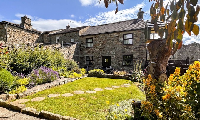 Reeth Cabaña | The Old Barn, Cottage para perros en Reeth con jardín cerrado y estacionamiento
