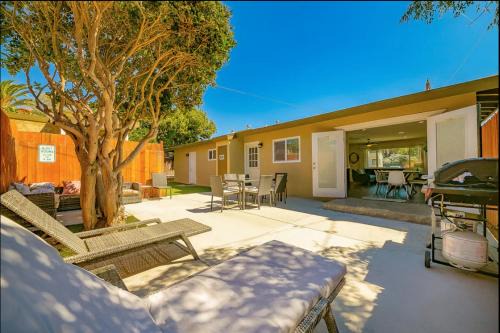 Beach Barber Tract Casa | Dog Friendly Home Near the Beach with Grill, Fire Pit, Enclosed Backyard