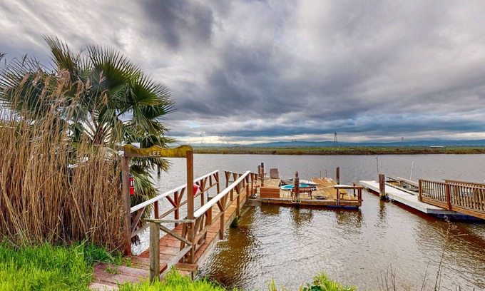 Bethel Island Casa | Dog-friendly home near river & marinas with firepit, grill, dock, camping ground