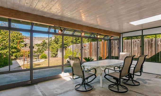 West Mesa Casa | Dog-friendly home with guest house, enclosed backyard, firepit, streaming, W/D