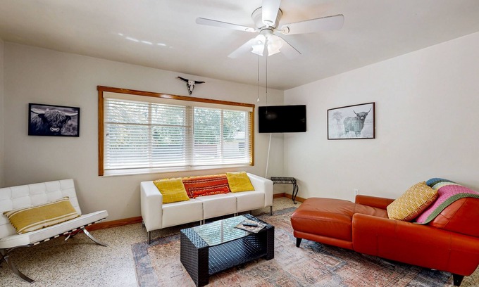 Fort King District Casa | Dog-friendly home with private pool, patio, outdoor fireplace, washer/dryer, AC