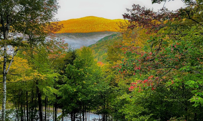 Plymouth Casa | Dog-friendly mountain view home near Okemo & Killington with washer/dryer
