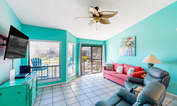 East End Casa | Dog-friendly, poolside townhouse w/community pool, grills, deck, beach gear, AC