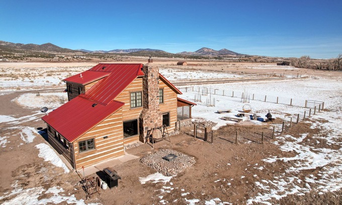 South Fork Casa | Dog-friendly riverfront retreat with hot tub, stunning views & screened porch