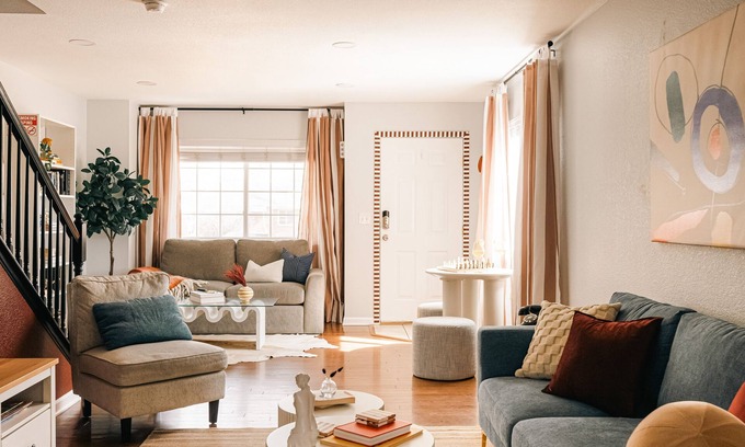 Barths Casa | Dog-friendly townhome with private hot tub & cornhole - walk to dining