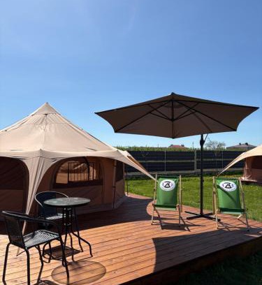 Gora Kalwaria Otro | Dolina Królów Czersk glamping pole namiotowe