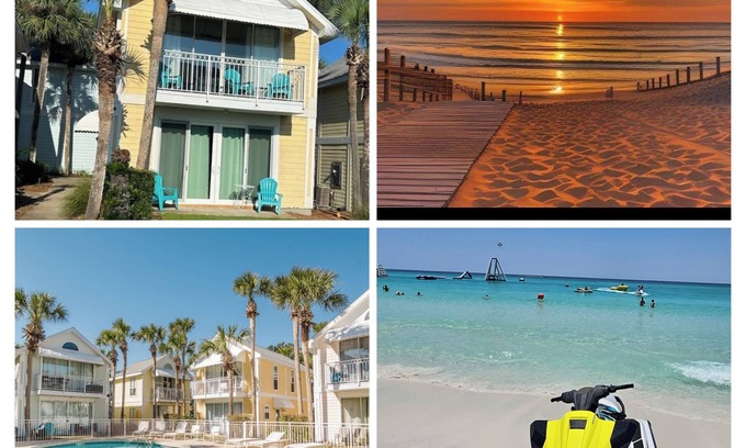 Clipper Cove Cabaña | Dolphin Dreams! Whole House -1 min walk to beach!!