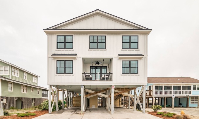 Pawleys Island Casa | DOLPHINVIEW EN ISLA CON PAWLEYS Dock Creek, parrilla, frente al mar y MÁS!