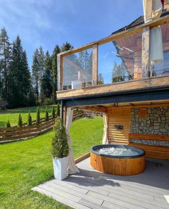 Lapsze Nizne Casa | Dom na Zielonym Wzgórzu z własną Sauną i Jacuzzi