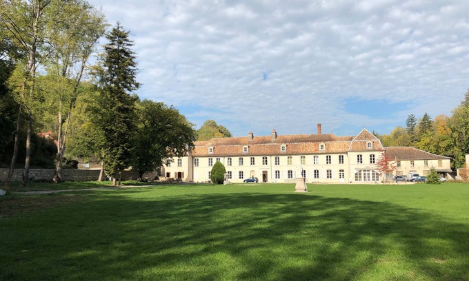 Rollainville Villa | Domaine de L'Etanche: piscina privada, terraza privada y Wi-Fi