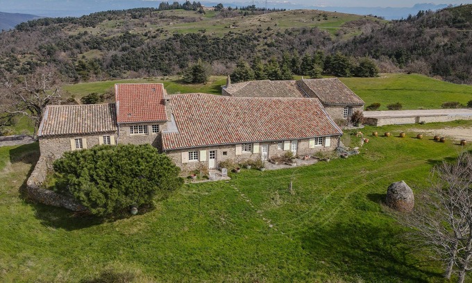 Saint-Cierge-la-Serre Otro | Domaine de Regard, vue 180° Exceptionnelle des Alpes aux Collines de L'ardèche