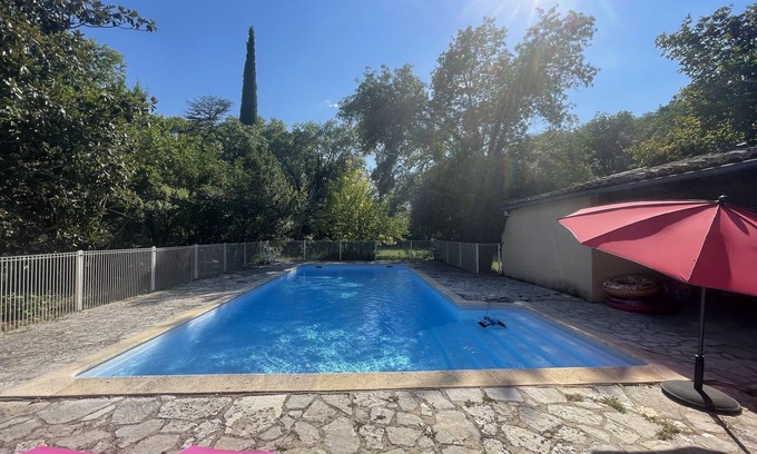 Berrias-et-Casteljau Villa | Domaine de Berre con 1ha Park y Pool House