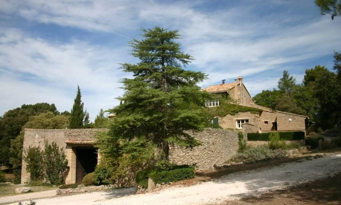 Saumane-de-Vaucluse Cabaña | Domaine de la Gaille, gran mas provenzal, parque de 33 hectáreas, piscina muy grande