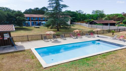 Naujac-Sur-Mer Apartamento | Domaine du Flamand - Gîtes du Flamand côté Piscine