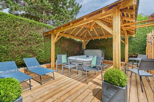 Ablon Apartamento | Domaine du Gros Chêne - terrasses avec jacuzzis privatifs