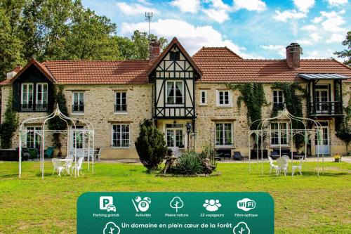 Auger-Saint-Vincent Casa | Domaine l'Ermitage Nature & Loisirs, Billard, WiFi, BBQ et Détente