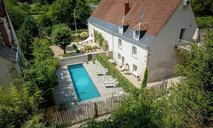 Poce-sur-Cisse Casa | Domaine La Restrie - La Grande Salle des Médicis