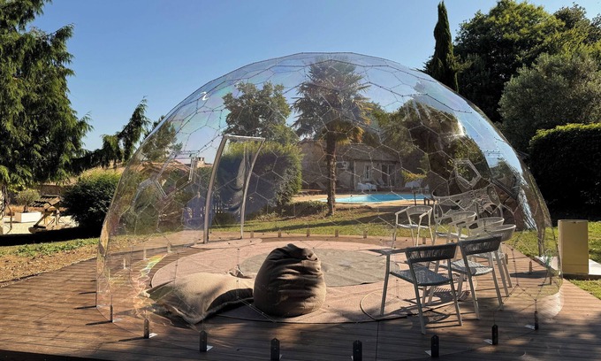 Chey Casa | Domaine Lucienne. An exceptional property with domes and pickleball court.
