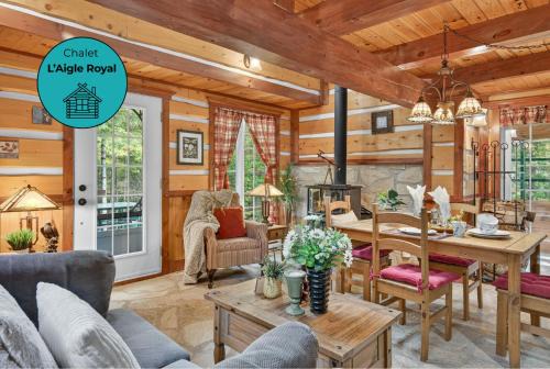 Mauricie Chalet De Esquí | Domaine Rivière Sacacomie- Chalet L'Aigle Royal