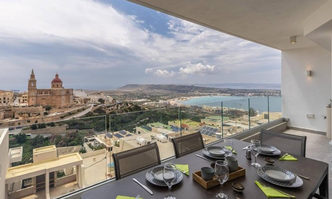 Mellieħa Heights Apartamento | Dome Sunset Views Apartment
