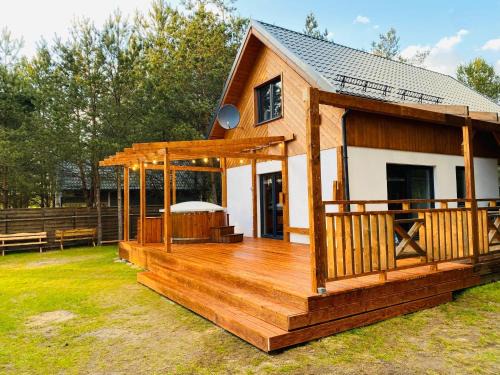 Stara Kiszewa Casa | Domek Bartoszylas z sauną i balią