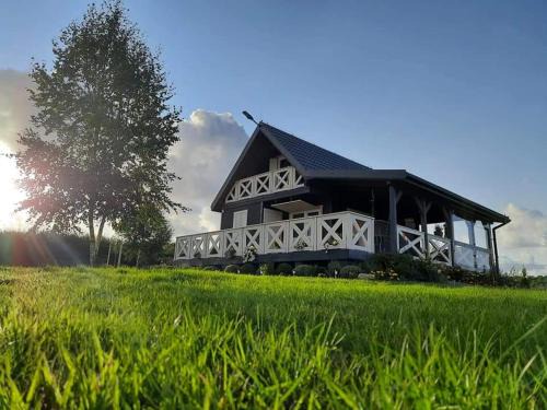 Mielno Casa | Domek Lawendowe Wzgórze na wyłączność z jacuzzi i klimatyzacją