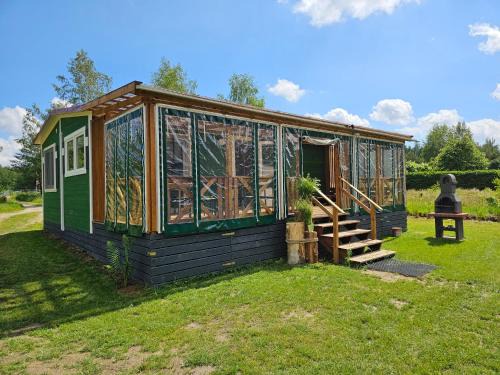 Olsznowo Casa | Domek letniskowy zielony-całoroczny