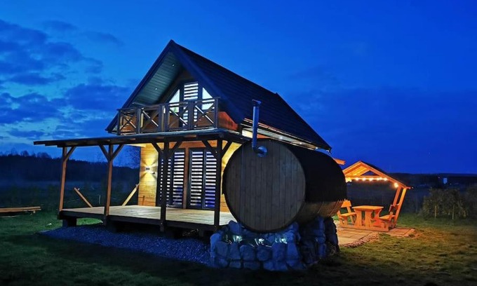 Tomaszow Lubelski Casa | Domek na Roztoczu Balia Sauna Łaszczówka nad rzeką