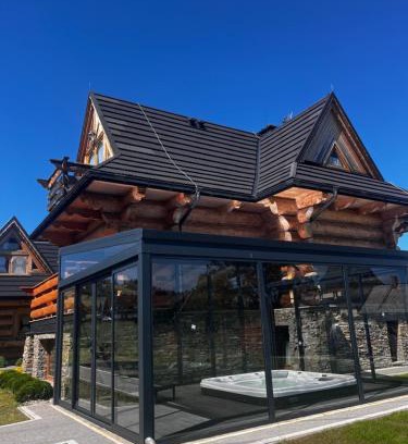 Bialka Tatrzanska Chalet De Esquí | Domek w Białce z JACUZZI w ogrodzie