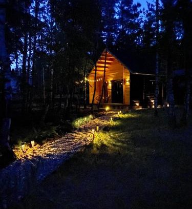 Lgin Casa | DOMEK W BRZOZACH nad jeziorem z balią na wyłączność